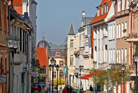 Ferienwohnung Familie Leinweber Waren  Exteriör bild